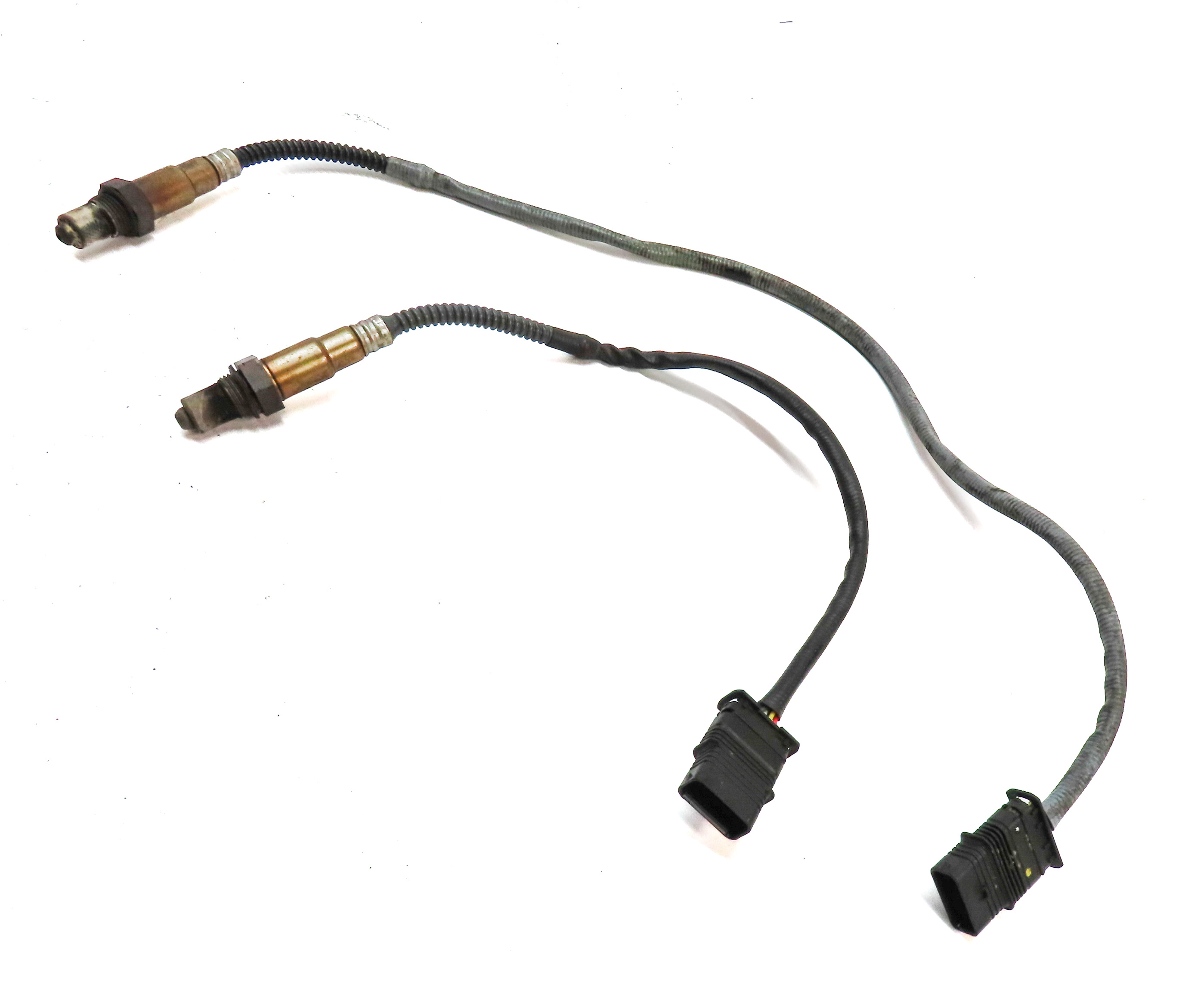 2010 BMW 535IGT (F07) 3.0L (N55) ENGINE OXYGEN O2 LAMBDA PROBE SENSOR WIRE SET/2 — exact item pictured